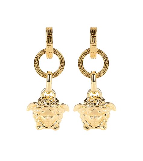 versace medusa earrings price|medusa head earrings price.